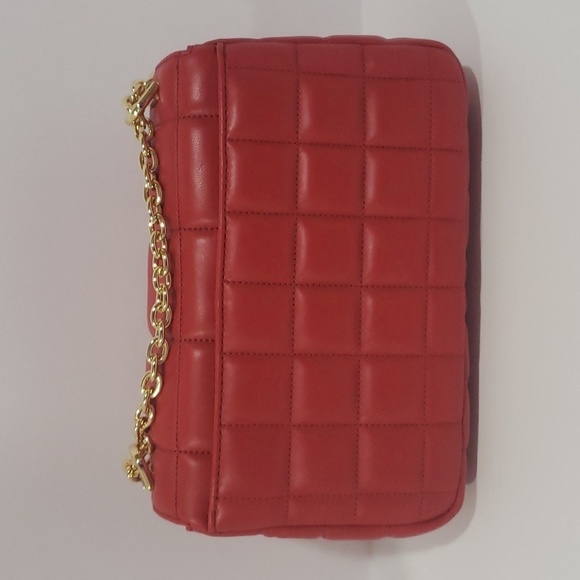 233- Michael Kors Women's Crosbody Crimson Red Color NWT - Picture 4 of 14